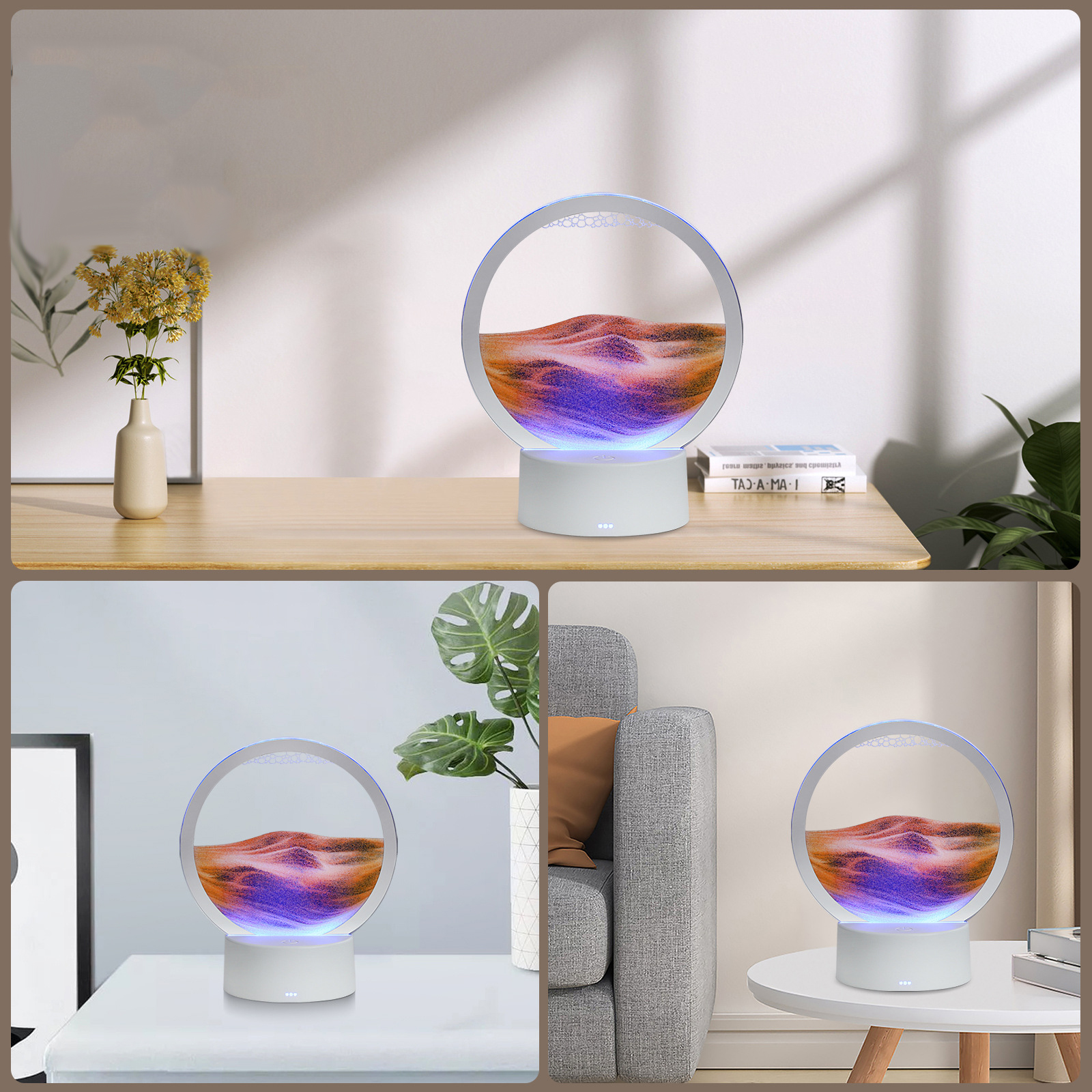 Miniatura 8 de Lampara 3D Luz Led Arena Base